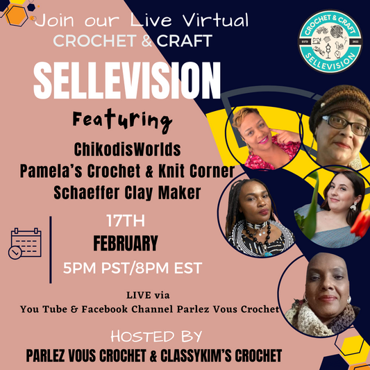 LIVE Sellevision Crochet & Craft Show