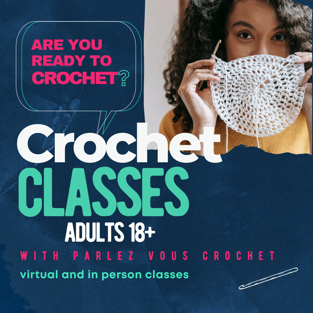 Beginner Adult Crochet Classes