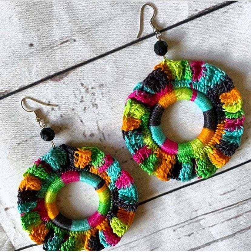 The “Alberta” Crochet Earrings/Tutorial  Pattern