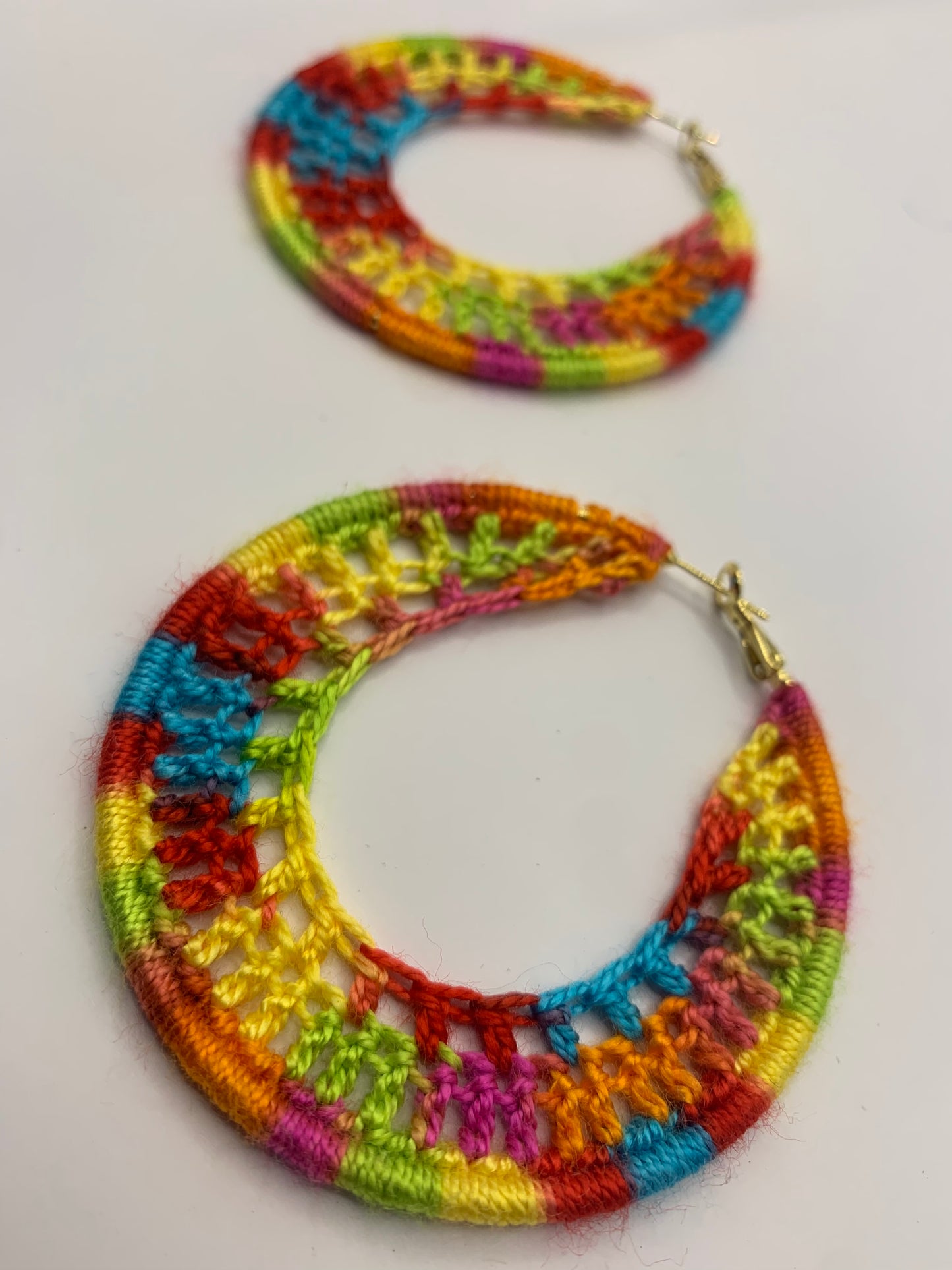 Fruit n Sunshine Crochet Earrings