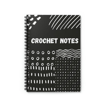 Crochet Notes-Spiral Notebook - Ruled Line