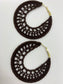 Cocoa Delight Crochet Earrings