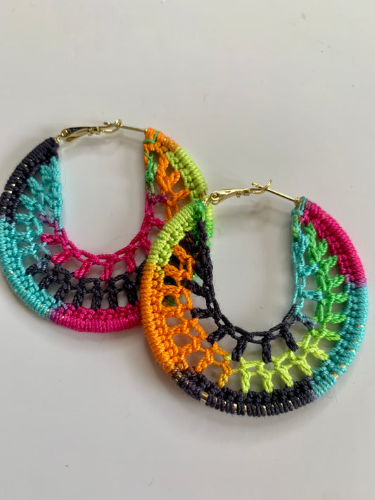 Samba Nights Crochet Earrings