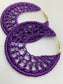 Grapevine Gleam Crochet Earrings